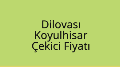 Dilovası Çekici Fiyatı – Koyulhisar Oto Kurtarıcı Ücreti
