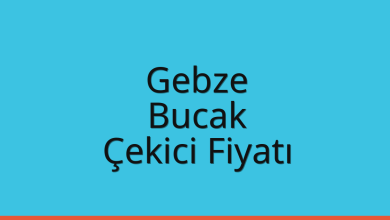 Gebze Çekici Fiyatı – Bucak Oto Kurtarıcı Ücreti