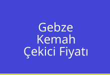 Gebze Çekici Fiyatı – Kemah Oto Kurtarıcı Ücreti