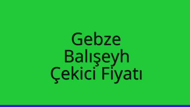 Gebze Çekici Fiyatı - Balışeyh Oto Kurtarıcı Ücreti Gebze Çekici Fiyatı – Balışeyh Oto Kurtarıcı Ücreti