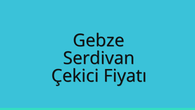 Gebze Çekici Fiyatı – Serdivan Oto Kurtarıcı Ücreti