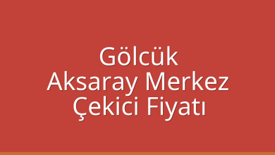 Gölcük Çekici Fiyatı – Aksaray Merkez Oto Kurtarıcı Ücreti