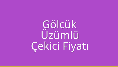 Gölcük Çekici Fiyatı – Üzümlü Oto Kurtarıcı Ücreti