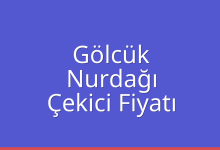 Gölcük Çekici Fiyatı – Nurdağı Oto Kurtarıcı Ücreti