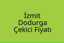 İzmit Çekici Fiyatı – Dodurga Oto Kurtarıcı Ücreti