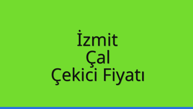 İzmit Çekici Fiyatı – Çal Oto Kurtarıcı Ücreti