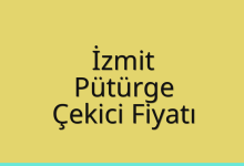 İzmit Çekici Fiyatı – Pütürge Oto Kurtarıcı Ücreti