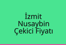 İzmit Çekici Fiyatı – Nusaybin Oto Kurtarıcı Ücreti