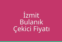İzmit Çekici Fiyatı – Bulanık Oto Kurtarıcı Ücreti