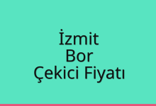 İzmit Çekici Fiyatı – Bor Oto Kurtarıcı Ücreti