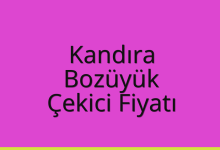 Kandıra Çekici Fiyatı – Bozüyük Oto Kurtarıcı Ücreti