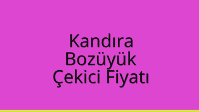 Kandıra Çekici Fiyatı – Bozüyük Oto Kurtarıcı Ücreti