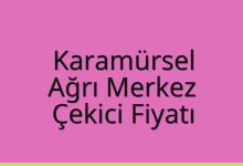 Karamürsel Çekici Fiyatı – Ağrı Merkez Oto Kurtarıcı Ücreti