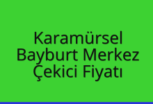 Karamürsel Çekici Fiyatı – Bayburt Merkez Oto Kurtarıcı Ücreti