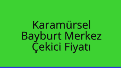 Karamürsel Çekici Fiyatı – Bayburt Merkez Oto Kurtarıcı Ücreti