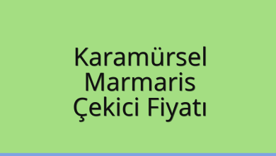 Karamürsel Çekici Fiyatı – Marmaris Oto Kurtarıcı Ücreti