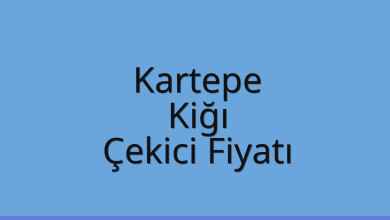 Kartepe Çekici Fiyatı – Kiğı Oto Kurtarıcı Ücreti
