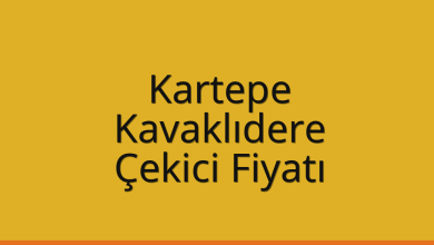 Kartepe Çekici Fiyatı – Kavaklıdere Oto Kurtarıcı Ücreti
