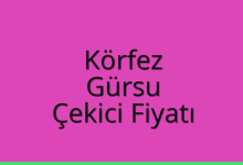 Körfez Çekici Fiyatı – Gürsu Oto Kurtarıcı Ücreti