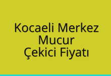 Kocaeli Merkez Çekici Fiyatı – Mucur Oto Kurtarıcı Ücreti