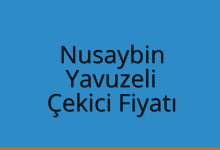 Nusaybin Çekici Fiyatı – Yavuzeli Oto Kurtarıcı Ücreti