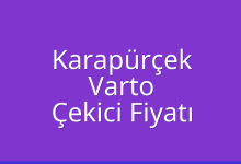 Karapürçek Çekici Fiyatı – Varto Oto Kurtarıcı Ücreti