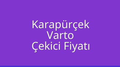 Karapürçek Çekici Fiyatı – Varto Oto Kurtarıcı Ücreti