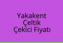 Yakakent Çekici Fiyatı – Çeltik Oto Kurtarıcı Ücreti
