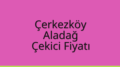 Çerkezköy Çekici Fiyatı - Aladağ Oto Kurtarıcı Ücreti Çerkezköy Çekici Fiyatı – Aladağ Oto Kurtarıcı Ücreti