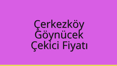 Çerkezköy Çekici Fiyatı – Göynücek Oto Kurtarıcı Ücreti