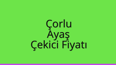 Çorlu Çekici Fiyatı – Ayaş Oto Kurtarıcı Ücreti