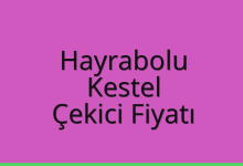 Hayrabolu Çekici Fiyatı – Kestel Oto Kurtarıcı Ücreti
