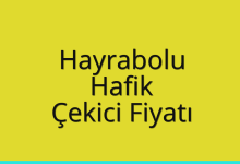 Hayrabolu Çekici Fiyatı – Hafik Oto Kurtarıcı Ücreti