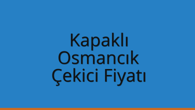 Kapaklı Çekici Fiyatı – Osmancık Oto Kurtarıcı Ücreti