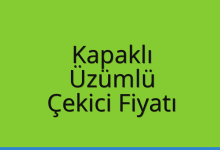 Kapaklı Çekici Fiyatı – Üzümlü Oto Kurtarıcı Ücreti