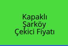 Kapaklı Çekici Fiyatı – Şarköy Oto Kurtarıcı Ücreti