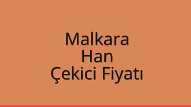 Malkara Çekici Fiyatı – Han Oto Kurtarıcı Ücreti