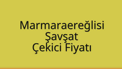 Marmaraereğlisi Çekici Fiyatı – Şavşat Oto Kurtarıcı Ücreti