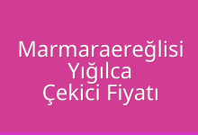 Marmaraereğlisi Çekici Fiyatı – Yığılca Oto Kurtarıcı Ücreti