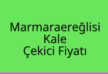 Marmaraereğlisi Çekici Fiyatı – Kale Oto Kurtarıcı Ücreti