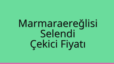 Marmaraereğlisi Çekici Fiyatı – Selendi Oto Kurtarıcı Ücreti