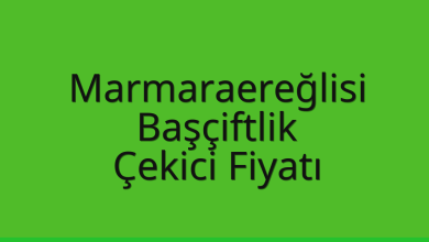 Marmaraereğlisi Çekici Fiyatı – Başçiftlik Oto Kurtarıcı Ücreti
