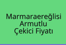 Marmaraereğlisi Çekici Fiyatı – Armutlu Oto Kurtarıcı Ücreti