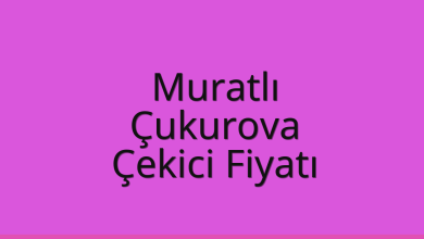 Muratlı Çekici Fiyatı – Çukurova Oto Kurtarıcı Ücreti