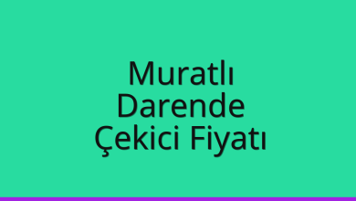 Muratlı Çekici Fiyatı – Darende Oto Kurtarıcı Ücreti