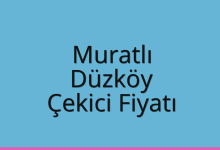 Muratlı Çekici Fiyatı – Düzköy Oto Kurtarıcı Ücreti