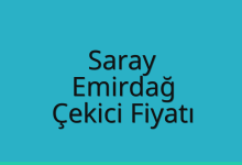 Saray Çekici Fiyatı – Emirdağ Oto Kurtarıcı Ücreti