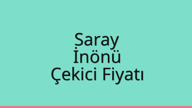Saray Çekici Fiyatı – İnönü Oto Kurtarıcı Ücreti