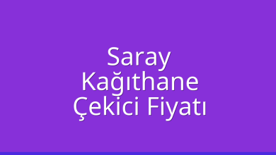 Saray Çekici Fiyatı – Kağıthane Oto Kurtarıcı Ücreti