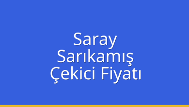 Saray Çekici Fiyatı – Sarıkamış Oto Kurtarıcı Ücreti